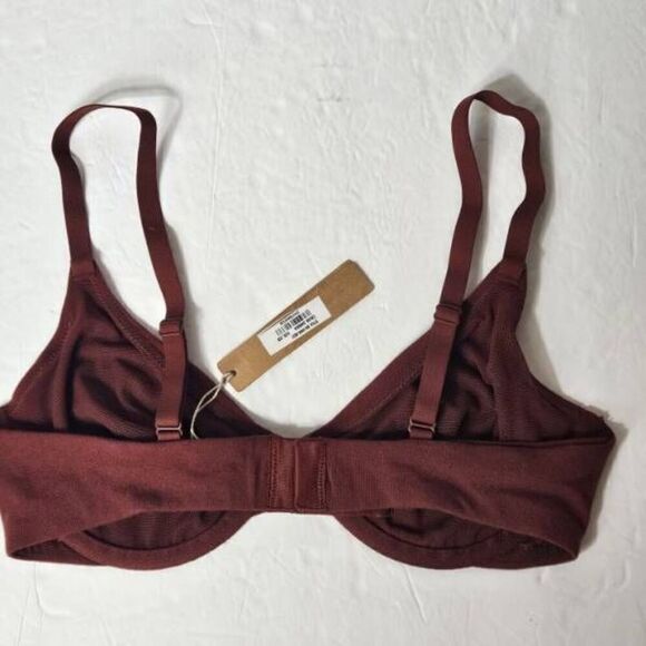 Skims cotton underwire bra Nwt - Picture 4 of 10